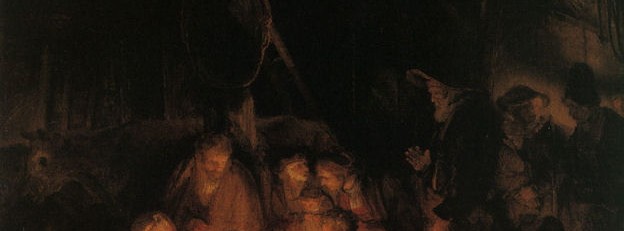 kerst - kind in de stal met de herders 1 624x774